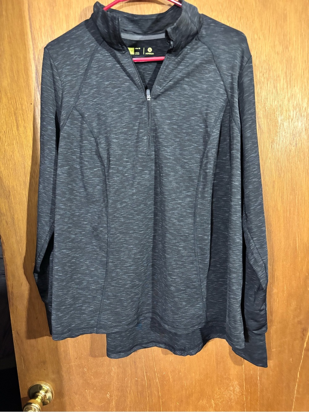 Xersion Long Sleeve Workout Top Size 0X Womens
